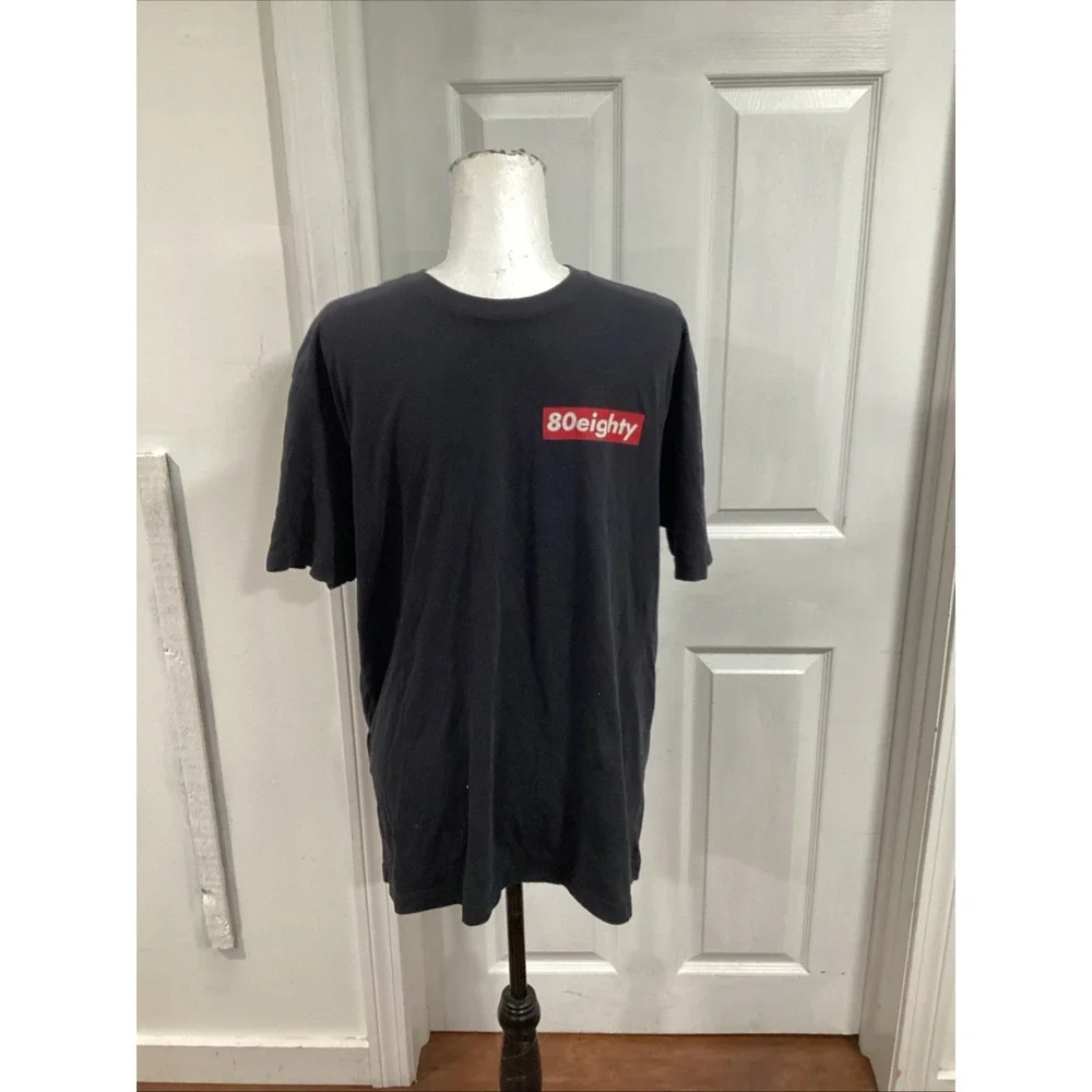 Next Level 80EIGHTY Apparel Men's XL Black Shirt
